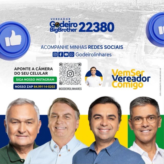 Godeiro Linhares se destaca em mais uma pesquisa e disponta como favorito do PL em Natal