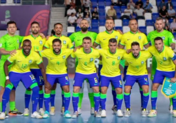 Brasil vence Argentina e é hexa campeã mundial de futsal