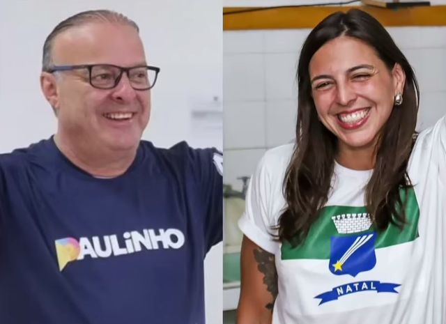 Paulinho e Natália já votaram