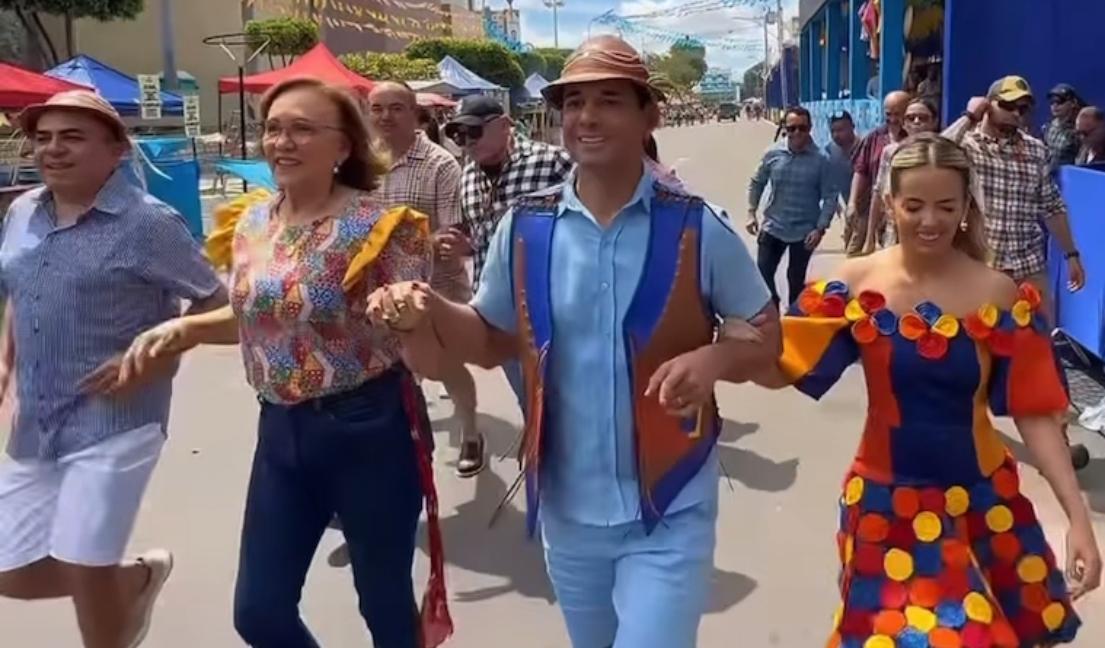 Allyson e Zenaide abrem Mossoró Cidade Junina