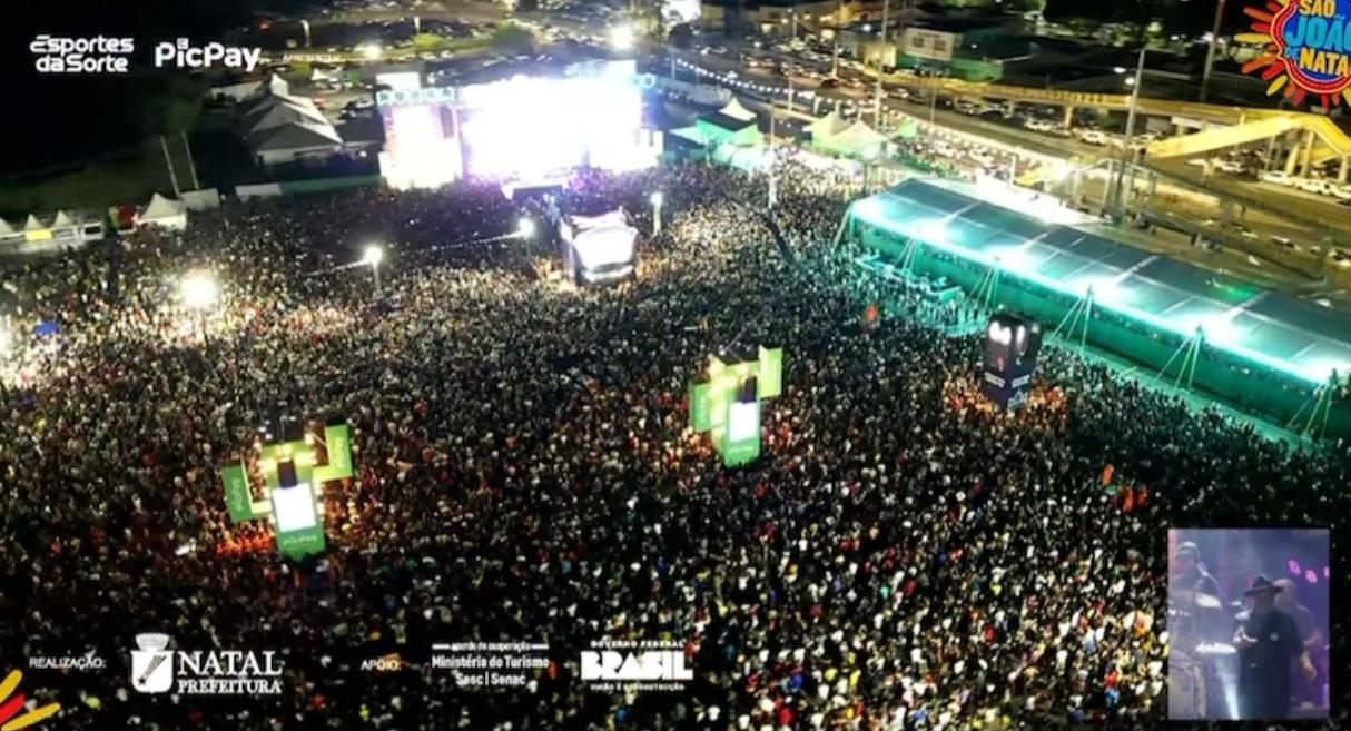 Público vai ao delírio no São João de Natal