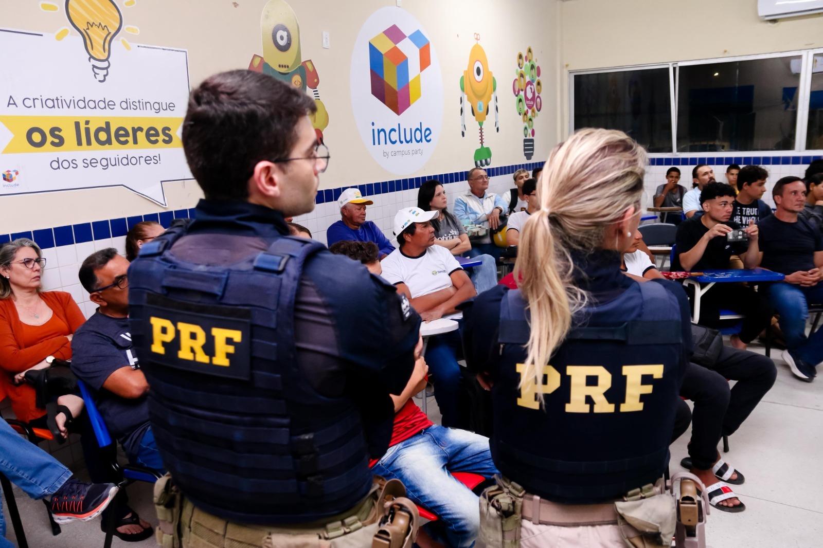 Projeto Educar PRF contempla alunos do EJAI de Parnamirim