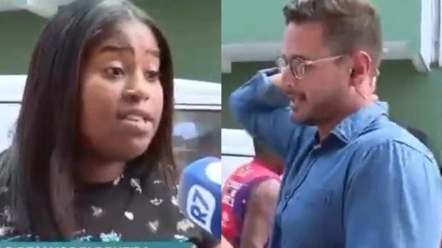 Jornalista passa por momento constrangedor em entrevista