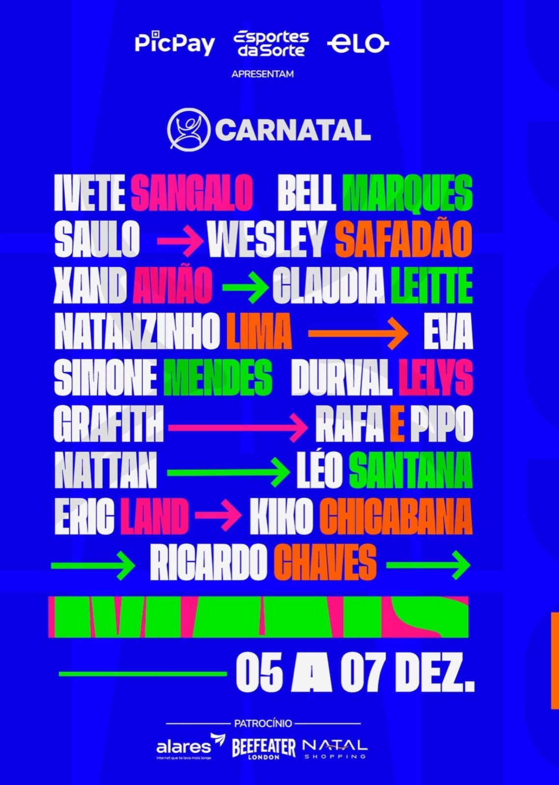 Carnatal 2025 é lançado em Natal