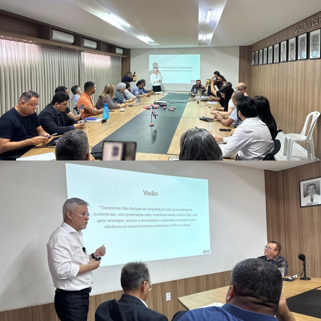 São Gonçalo do Amarante apresenta plano inovador com foco em práticas de governança e sustentabilidade
