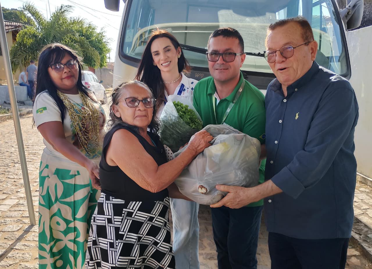 300 Famílias de Ladeira Grande e Tapará recebem cestas de hortifrutis do PAA Indígena