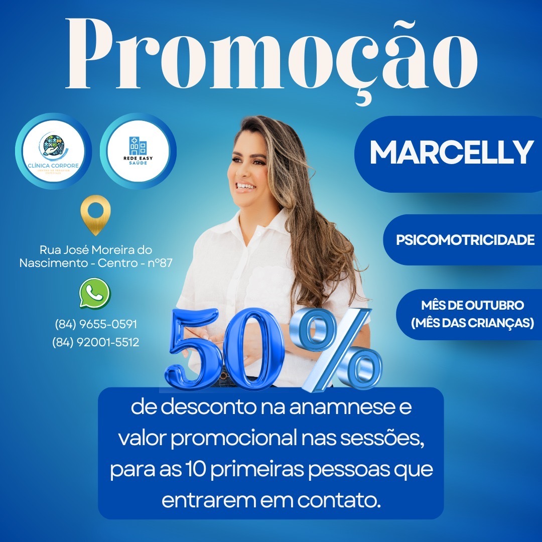✨ Promoção especial na Clínica Corpore, em parceria com a Rede Easy Saúde!