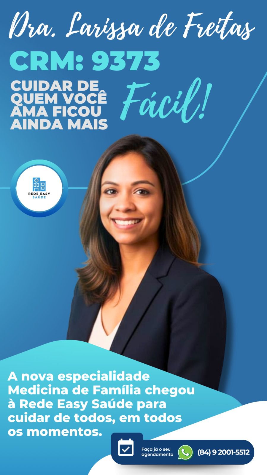 Dra. Larissa de Freitas (CRM: 9373)