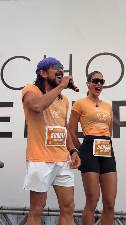Corrida 100% você atrai multidão em Natal