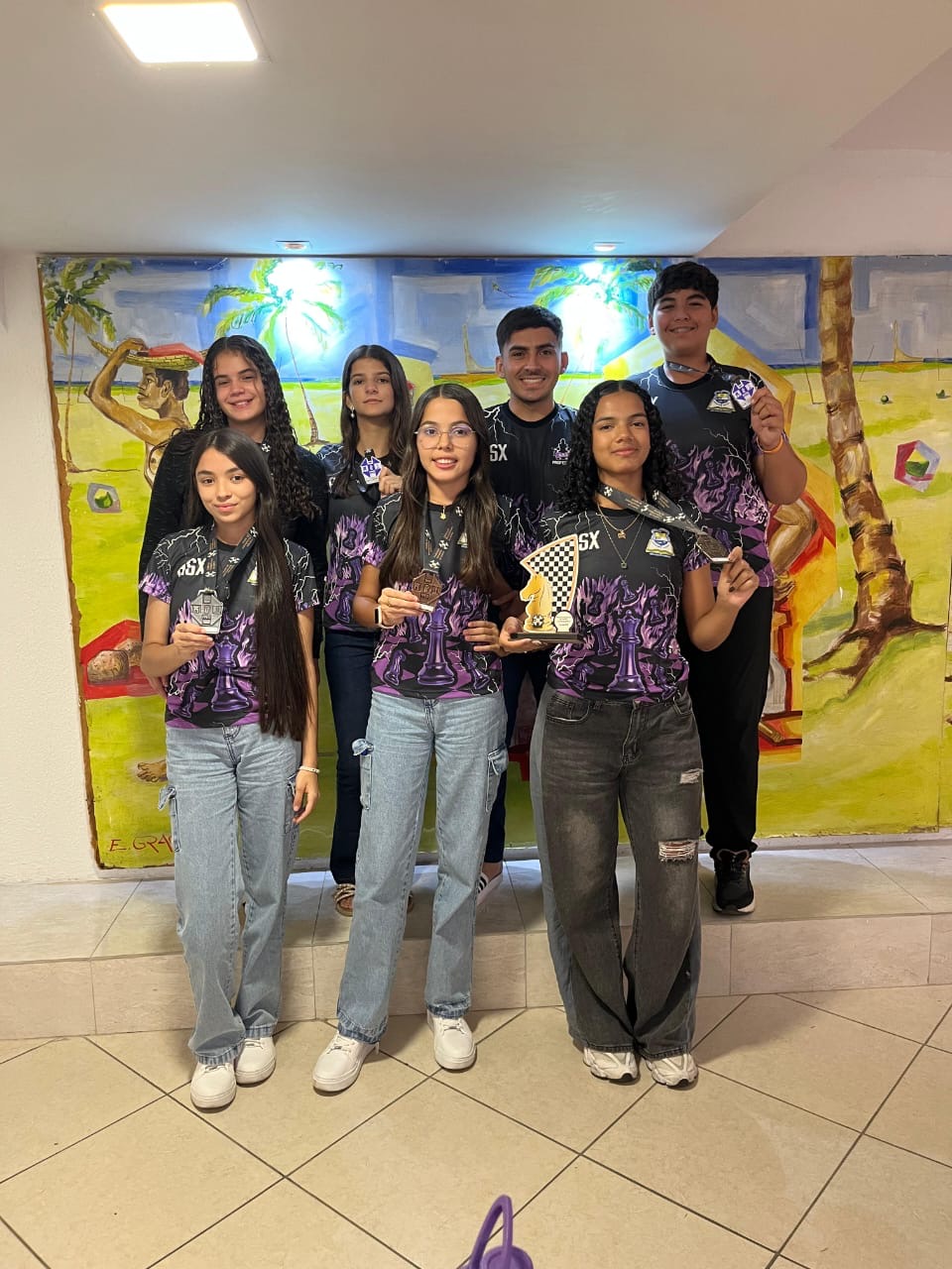 Academia Sabugiense de Xadrez brilha no festival Nordeste da criança e juventude em Recife