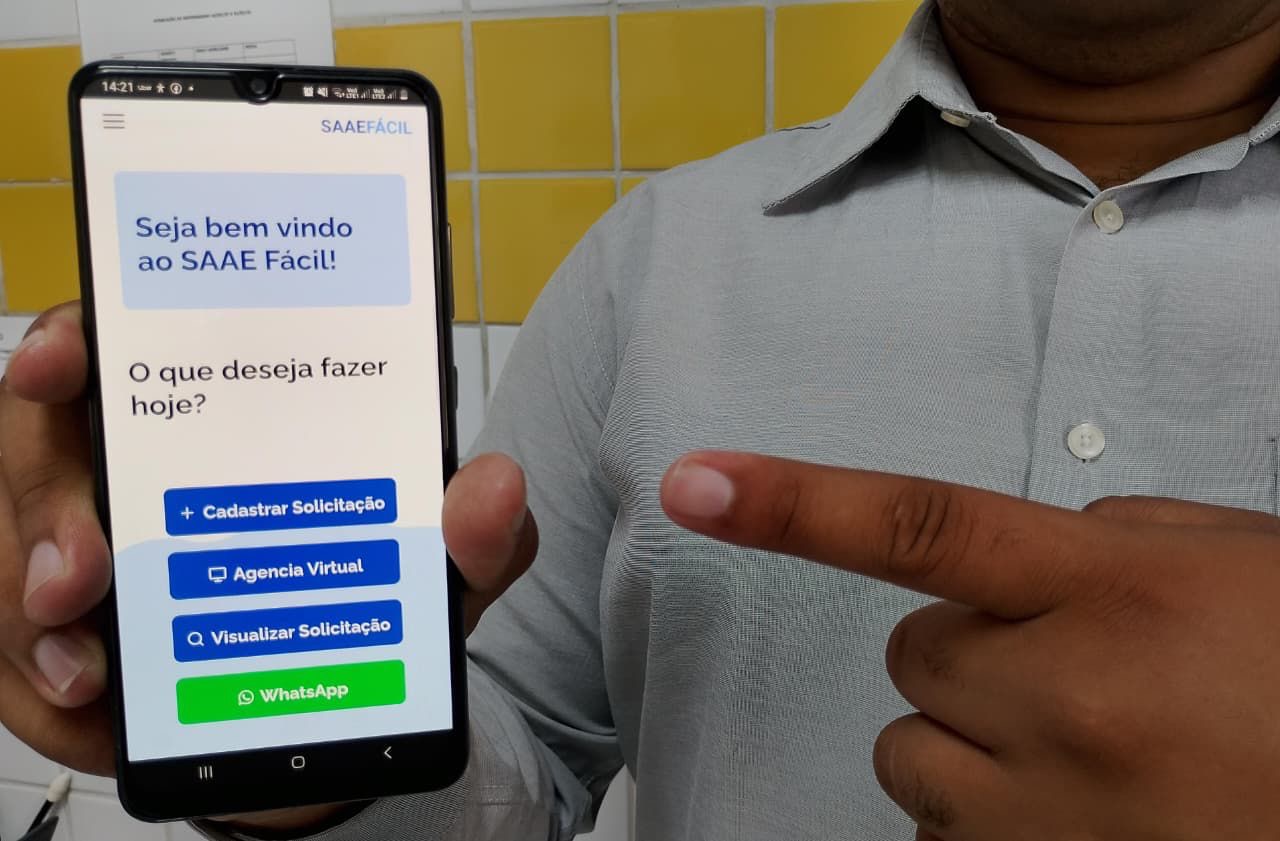 SAAE São Gonçalo cria App e investe em tecnologia pra facilitar acesso dos usuários aos serviços