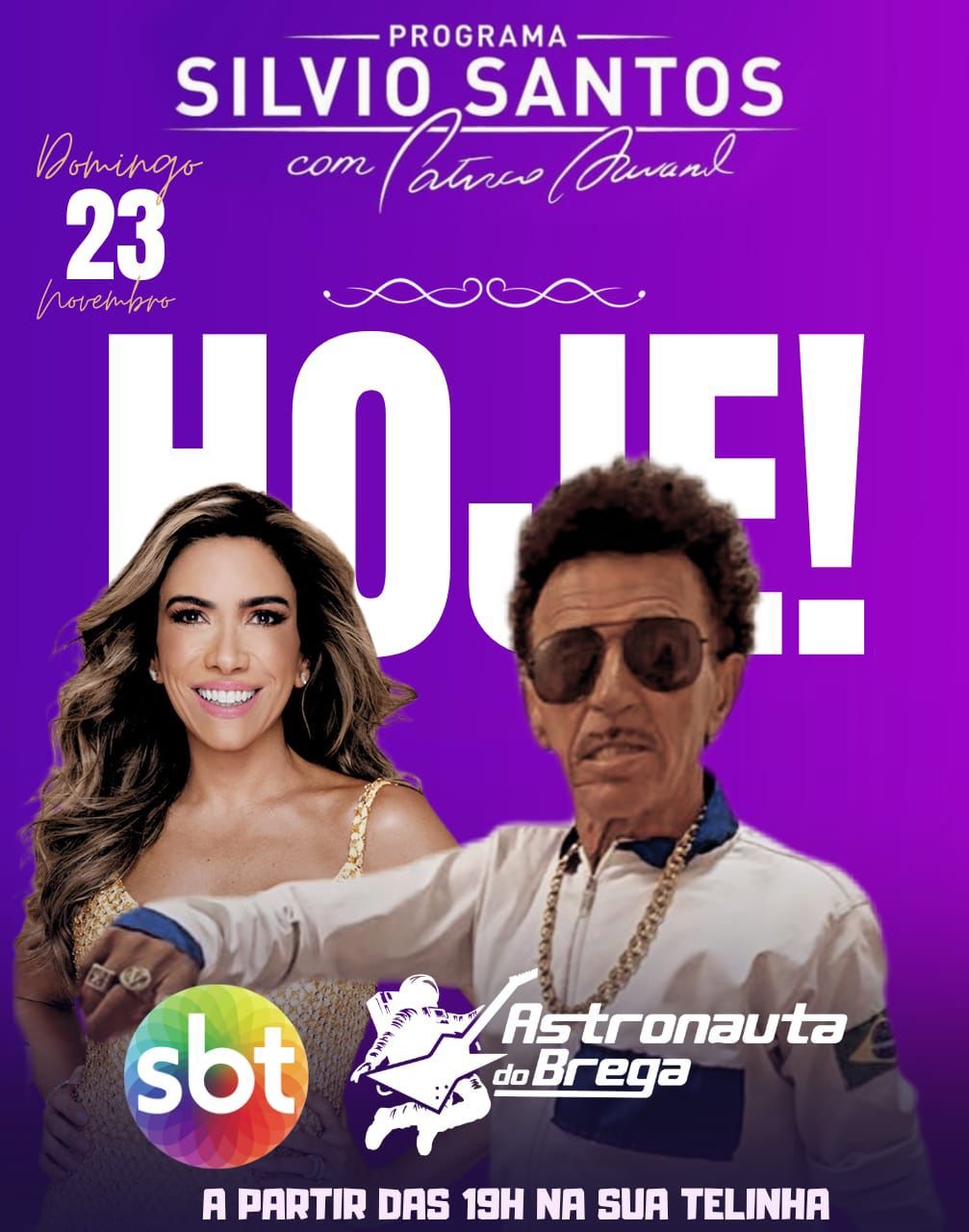 O fenômeno potiguar “Astronauta do Brega”, é destaque no Programa Silvio Santos