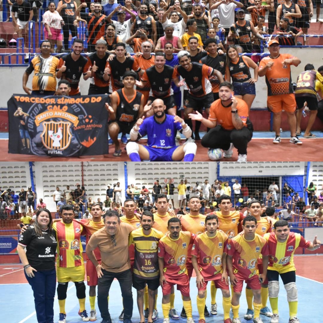 Santo Antônio e Union Spañol garantem vaga e farão a final da Série A de Futsal em São Gonçalo