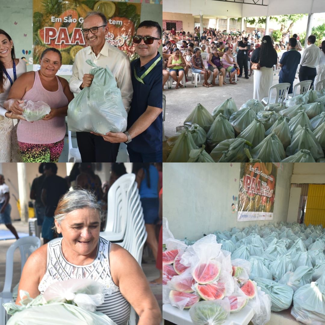 Última edição do Programa de Aquisição de Alimentos de 2025 beneficia 200 famílias no Guajiru