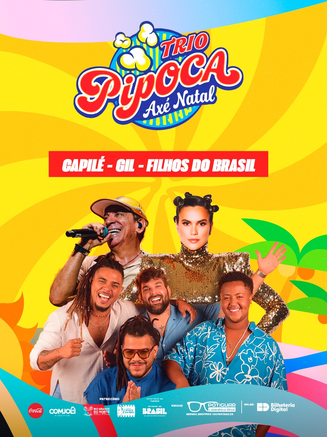 Axé Natal 2026 resgata a essência da pipoca com trio gratuito para o folião potiguar