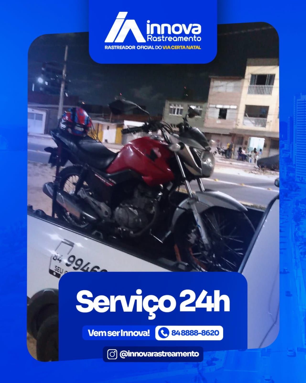 Innova Rastreamento: segurança 24h