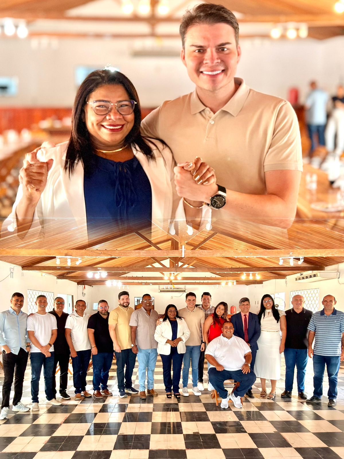 Prefeita Nilda afirma apoio à reeleição de De César Maia