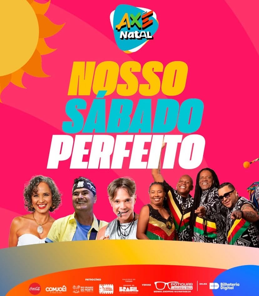 Axé Natal 2026 promete sábado perfeito