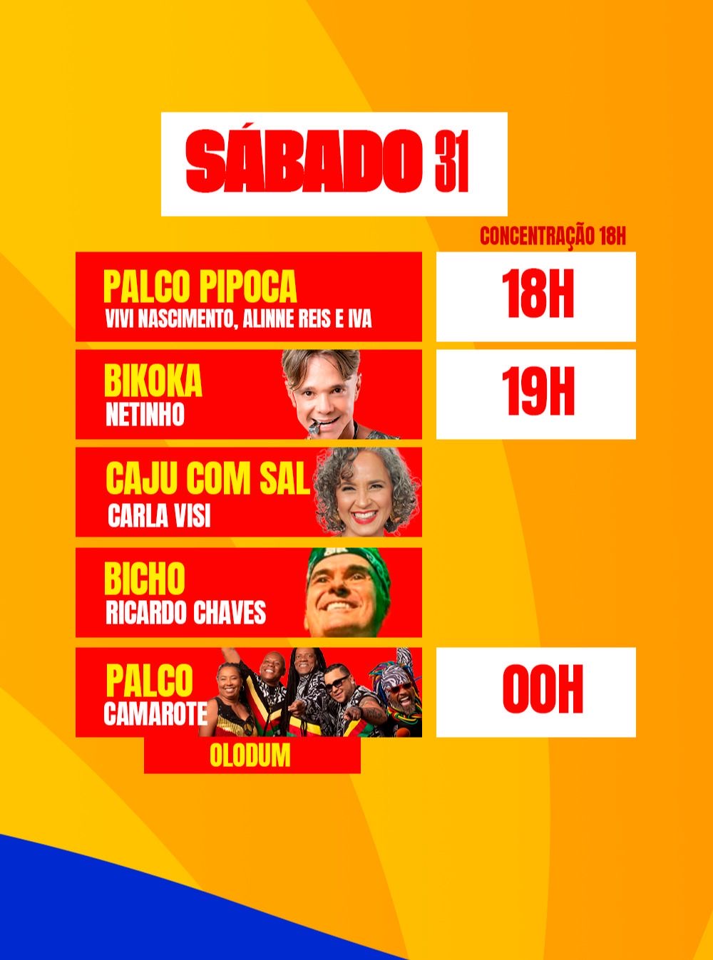 axé Natal continua neste sábado