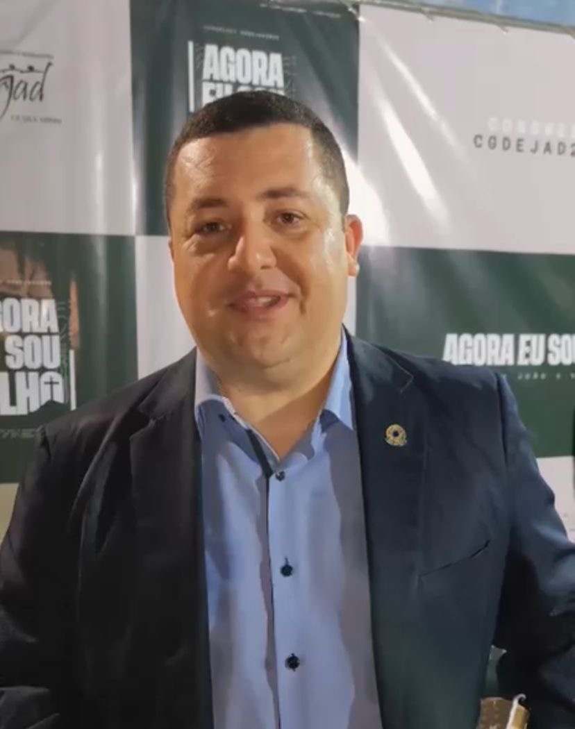 Vereador Diomedes Neto participa da abertura do Congresso do DEJAD