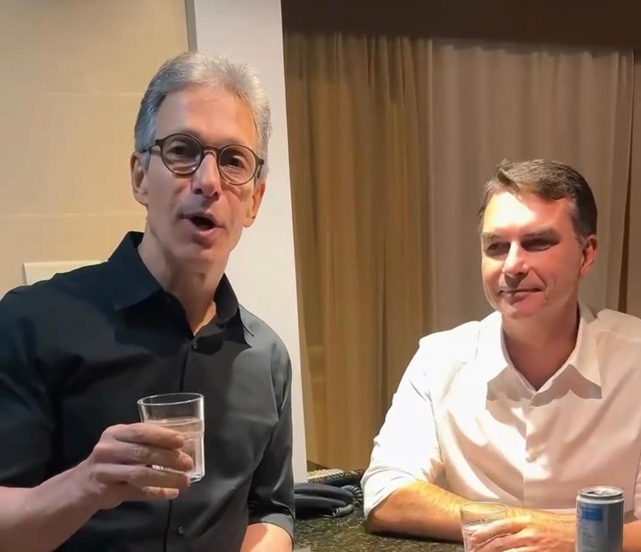 Flavio Bolsonaro e Zema: Brincadeira ou verdade???