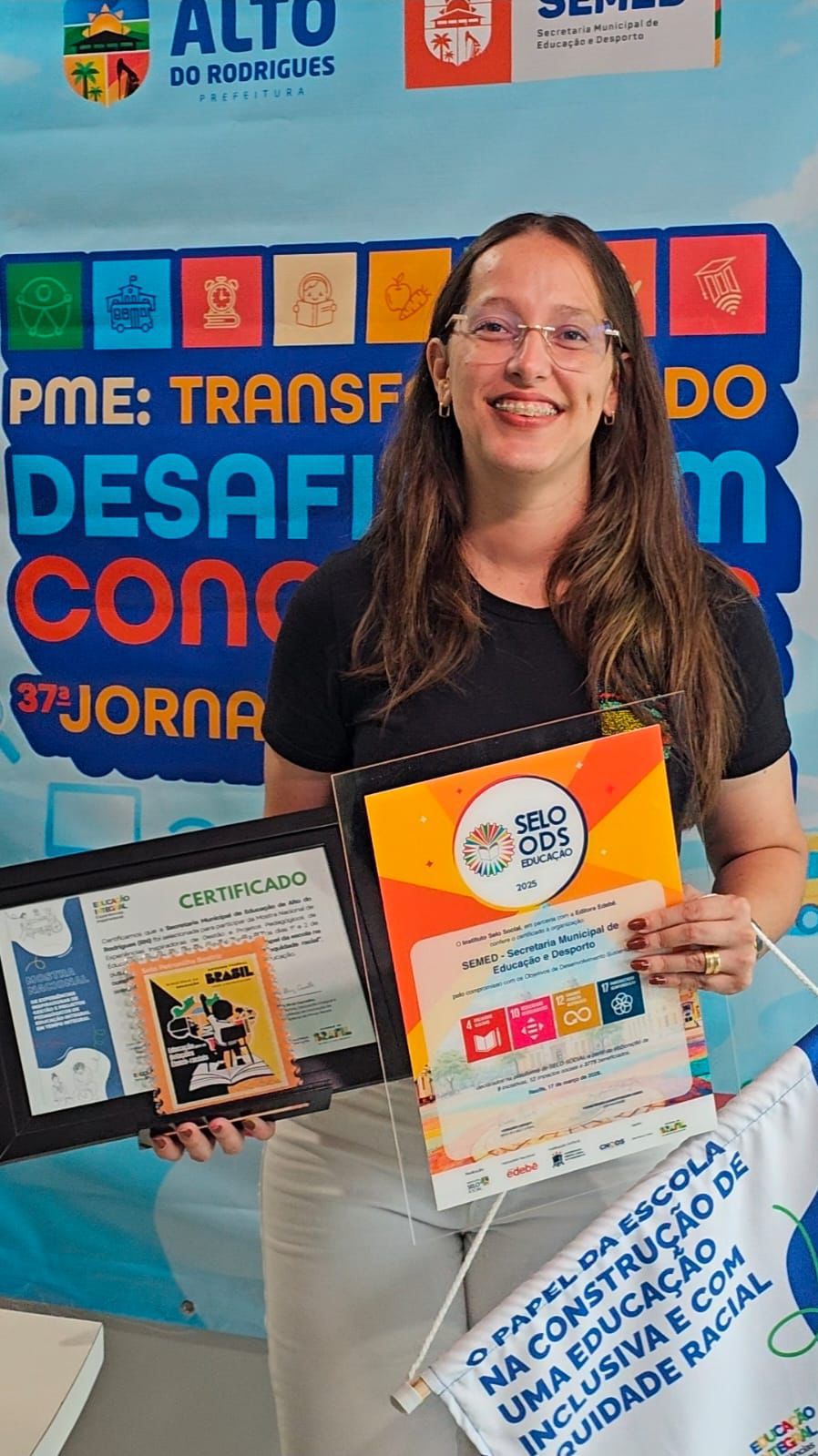 Alto do Rodrigues salta para o top 10 do RN em alfabetização e Dra. Raquel Lemos antecipa meta nacional prevista para 2030