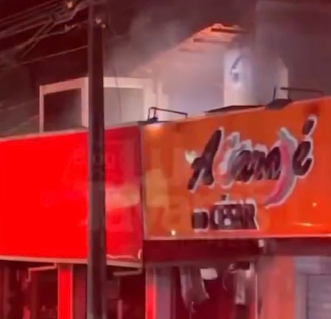 Princípio de incêndio é registrado em pizzaria