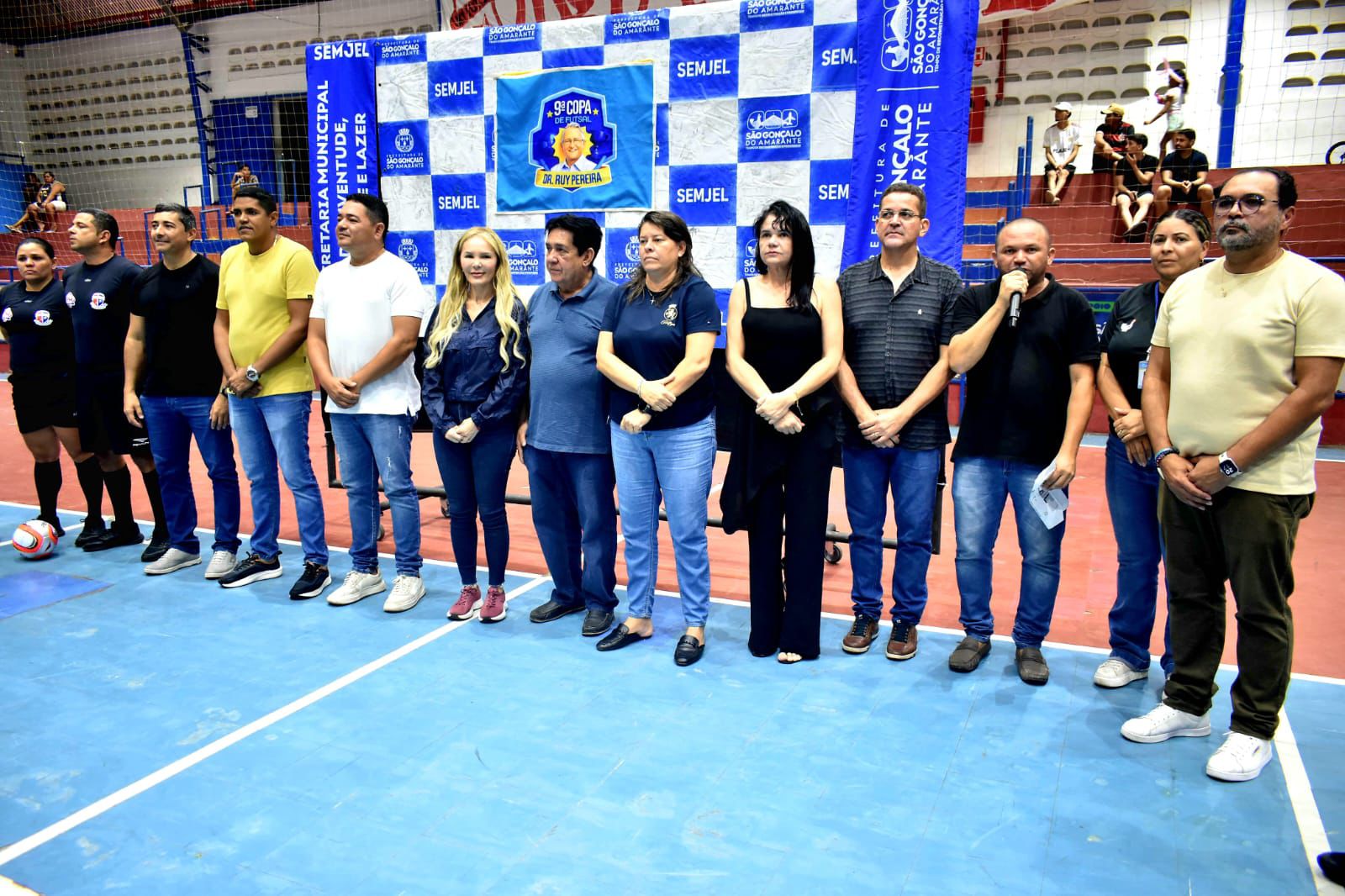 Prefeitura de São Gonçalo abre 9ª Copa de Futsal Dr. Ruy Pereira em Santo Antônio