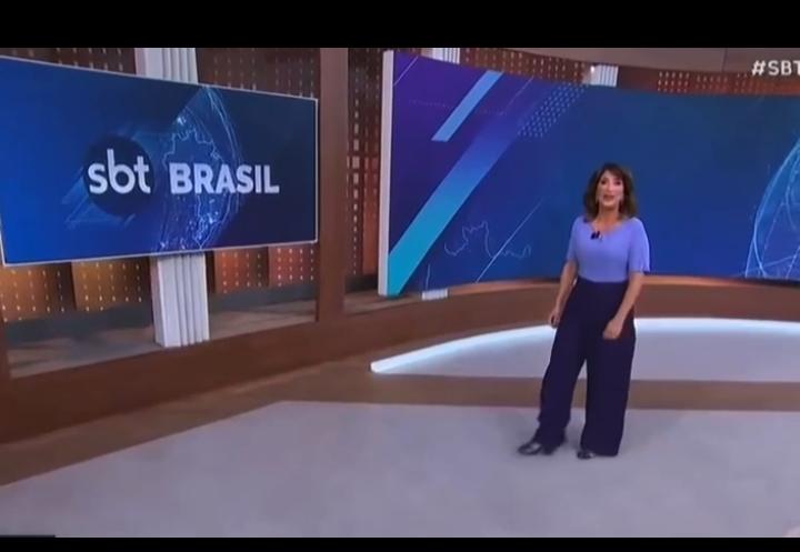 Apresentadora do SBT passa mal ao vivo