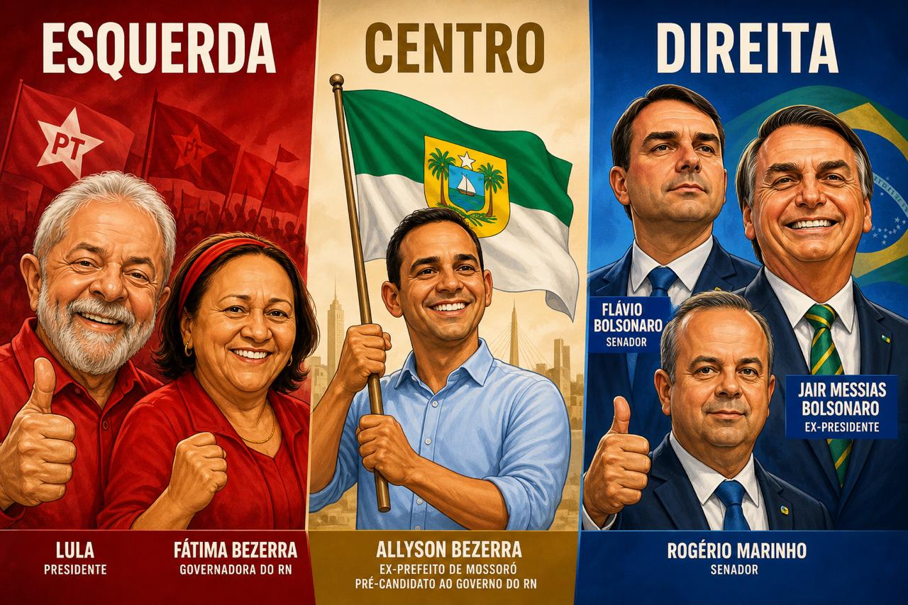 Você é de Esquerda, Centro, Direita ou nenhum???
