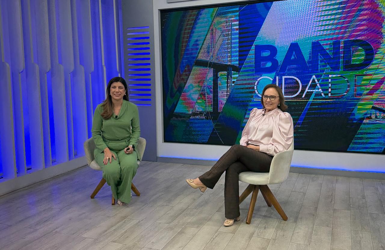 Zenaide Maia abre série de entrevistas na Band TV e destaca atuação em defesa do povo e segurança pública
