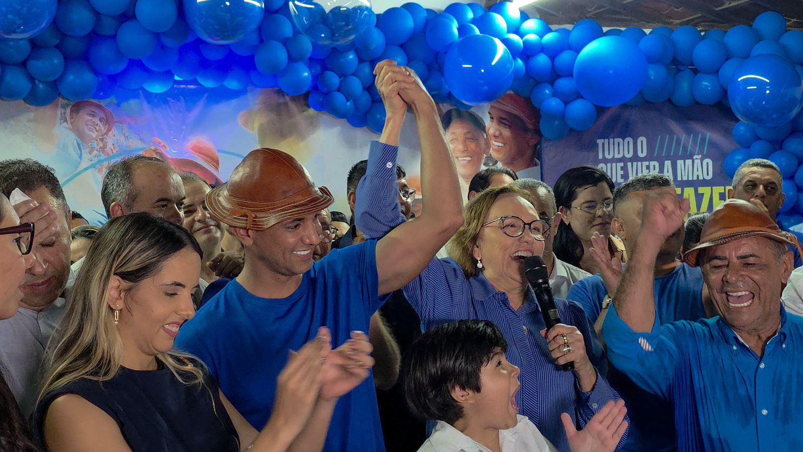 Zenaide Maia prestigia aniversário de Allyson Bezerra em Mossoró e reforça aliança política em noite de grande mobilização