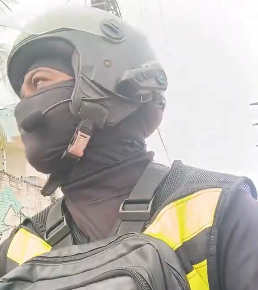 Motorista de aplicativo se nega a levar mulher acima do peso permitido na sua moto e é criticado por ela