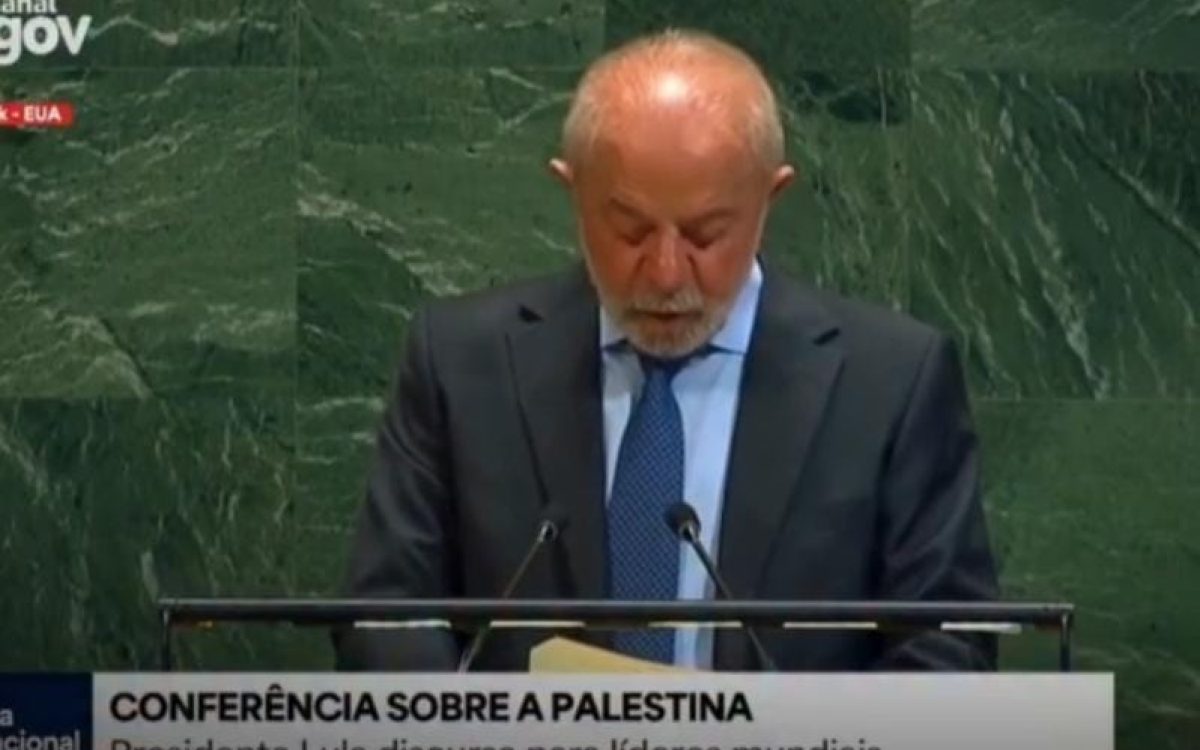 Lula defende criação do estado da Palestina na ONU