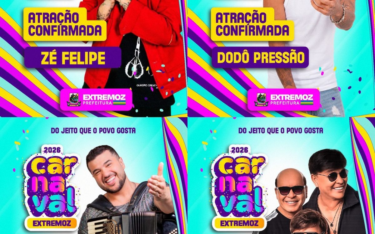 Extremoz prepara Carnaval gigante nos polos Pitangui, Barra do Rio e Genipabu