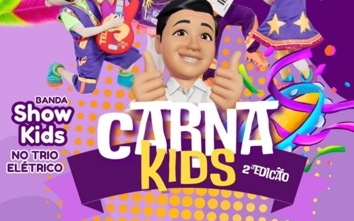 Flávio Henrique realiza o Carna Kids 2ª edição em São Gonçalo do Amarante