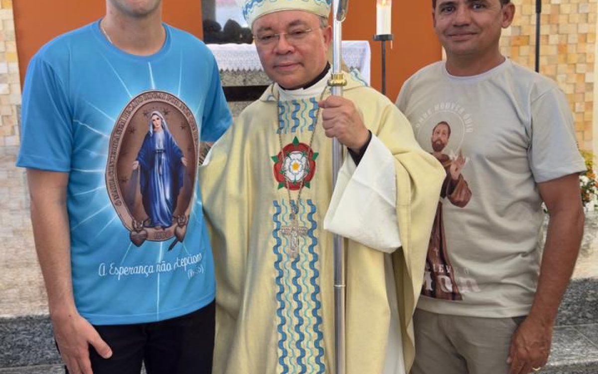 Rafael Motta participa de festejos religiosos em Severiano Melo e Afonso Bezerra