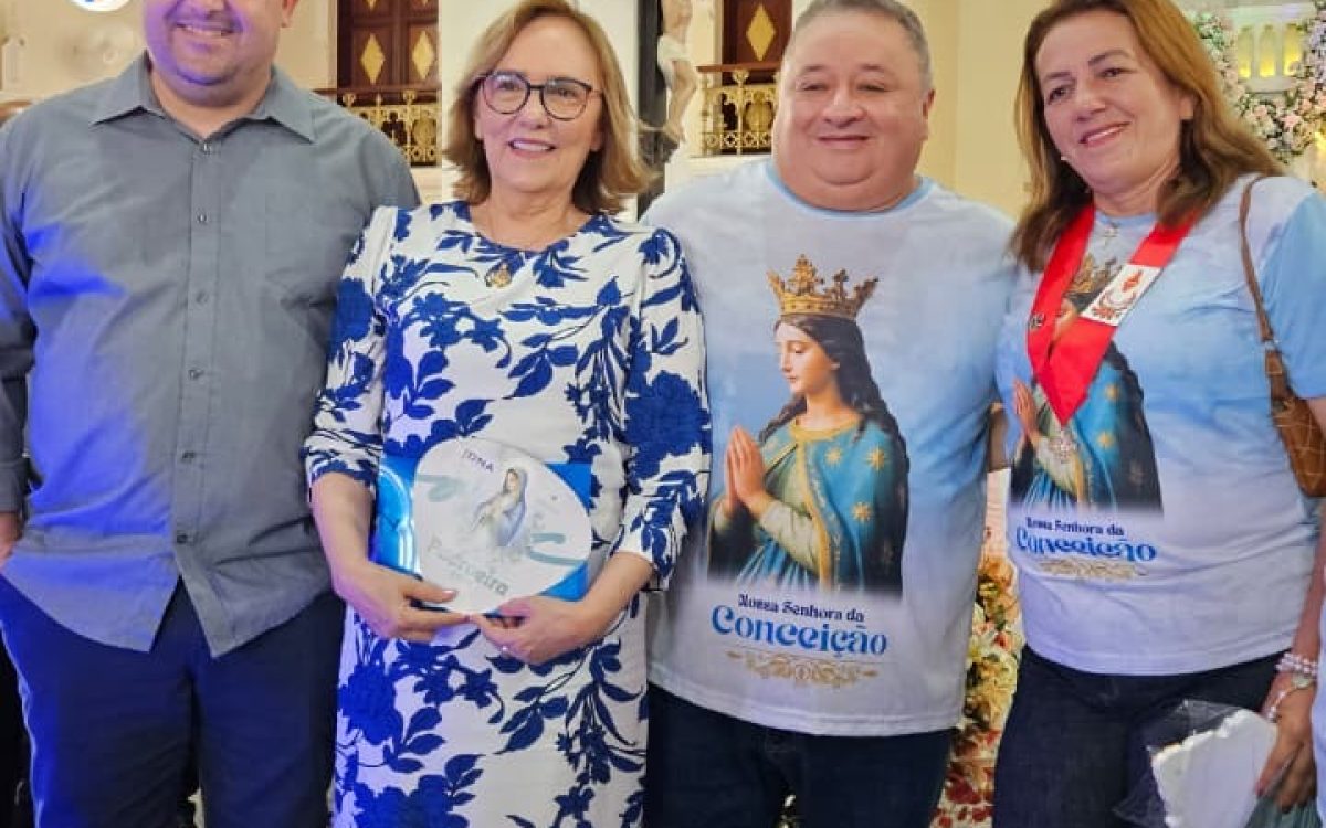 Diomedes Neto participa de missa ao lado do Prefeito Antônio Henrique e a Senadora Zenaida Maia em Ceará-Mirim