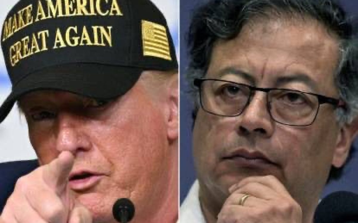 “Será o próximo”, Trump ameaça presidente da Colômbia