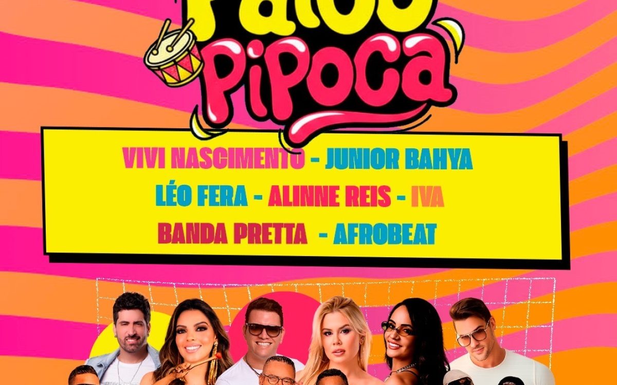 Palco Pipoca: Onde a festa acontece no Axé Natal 2026