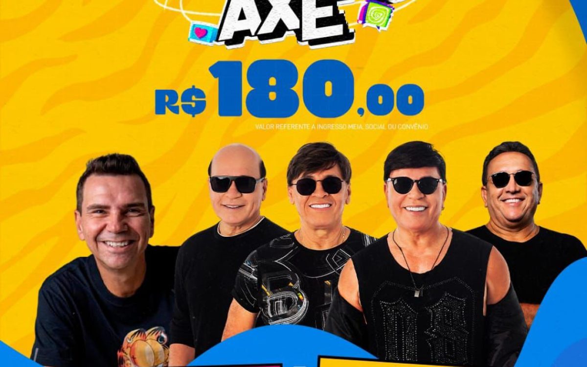 AXÉ NATAL: Garanta seu ingresso para a festa mais épica do ano.