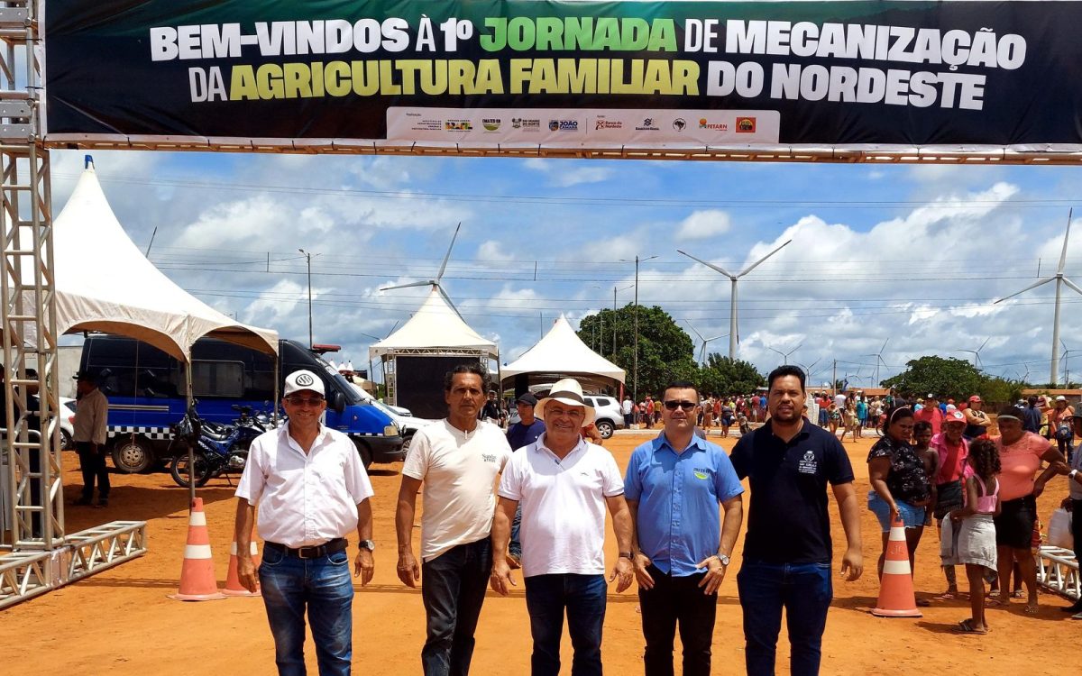 São Gonçalo participa da 1ª jornada de Mecanização da Agricultura Familiar do Nordeste