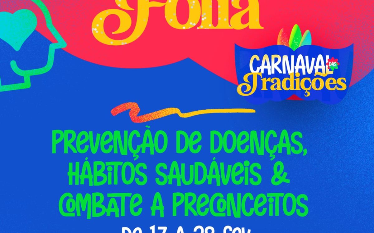 JUVENTUDE FOLIA 2025: Conscientização e Saúde no Carnaval das Escolas de São Gonçalo do Amarante