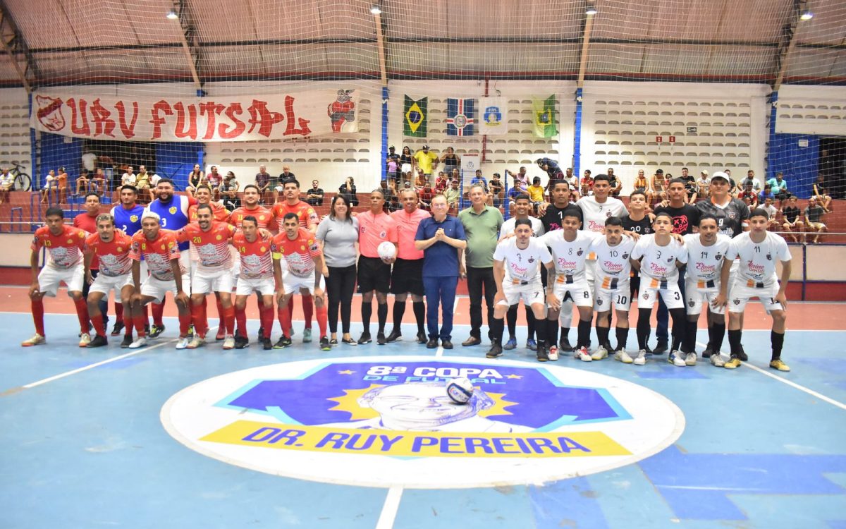 Teu Pai e Meninos da Vila decidem a 8ª Copa Dr. Ruy Pereira de Futsal neste sábado (24)