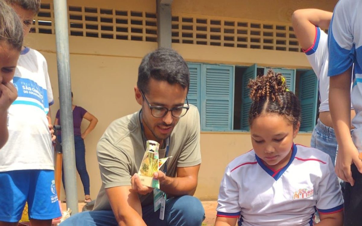 SEMURB de São Gonçalo promove ação de educação ambiental na Escola Municipal Francisco Potiguar
