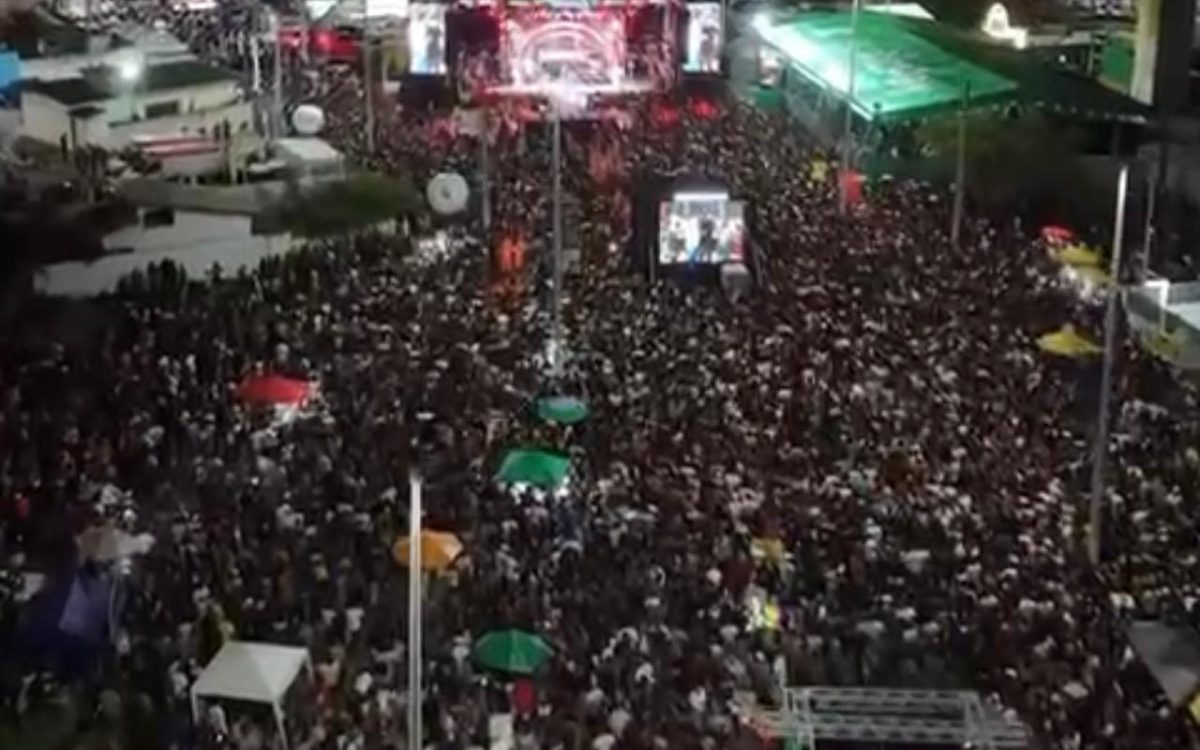 São João de Natal reúne 70 mil pessoas em última noite