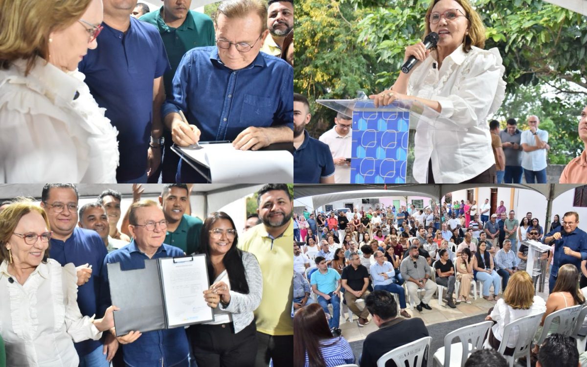 Prefeito Jaime Calado assina ordem de serviço para pavimentação entre Coqueiros e Uruaçu