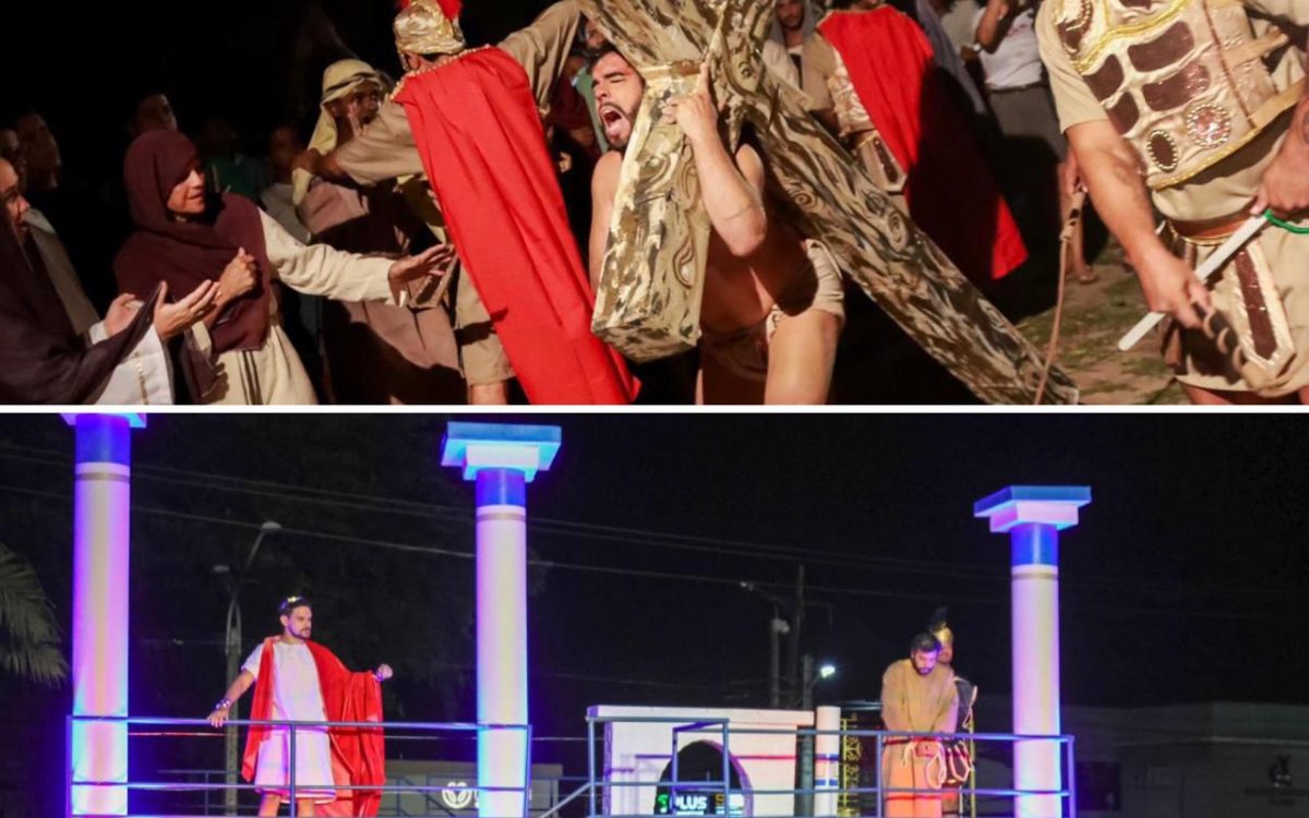 Parnamirim resgata história e emociona multidão com grandiosa retomada da Paixão de Cristo