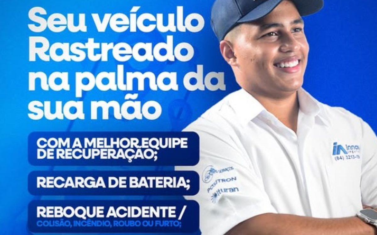 🚗📡 Innova Rastreamento garante segurança do seu veículo 24h