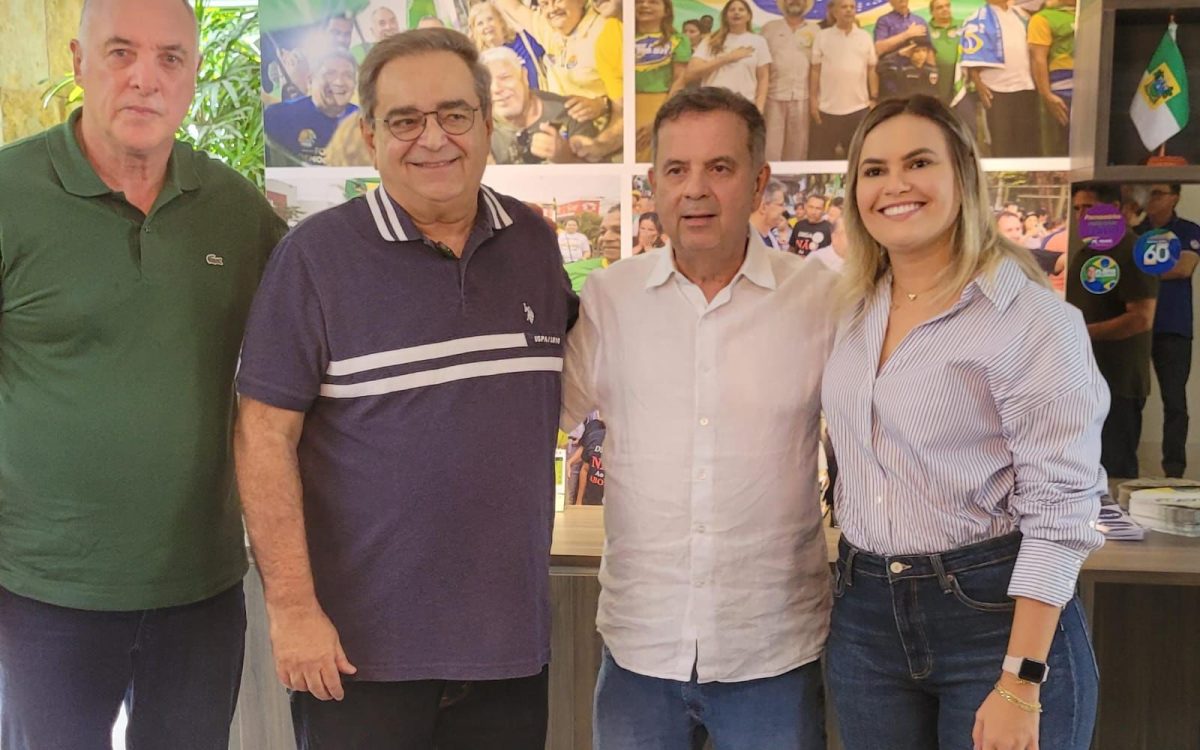 Álvaro Dias e Joana Guerra assinam ficha de filiação ao PL no RN